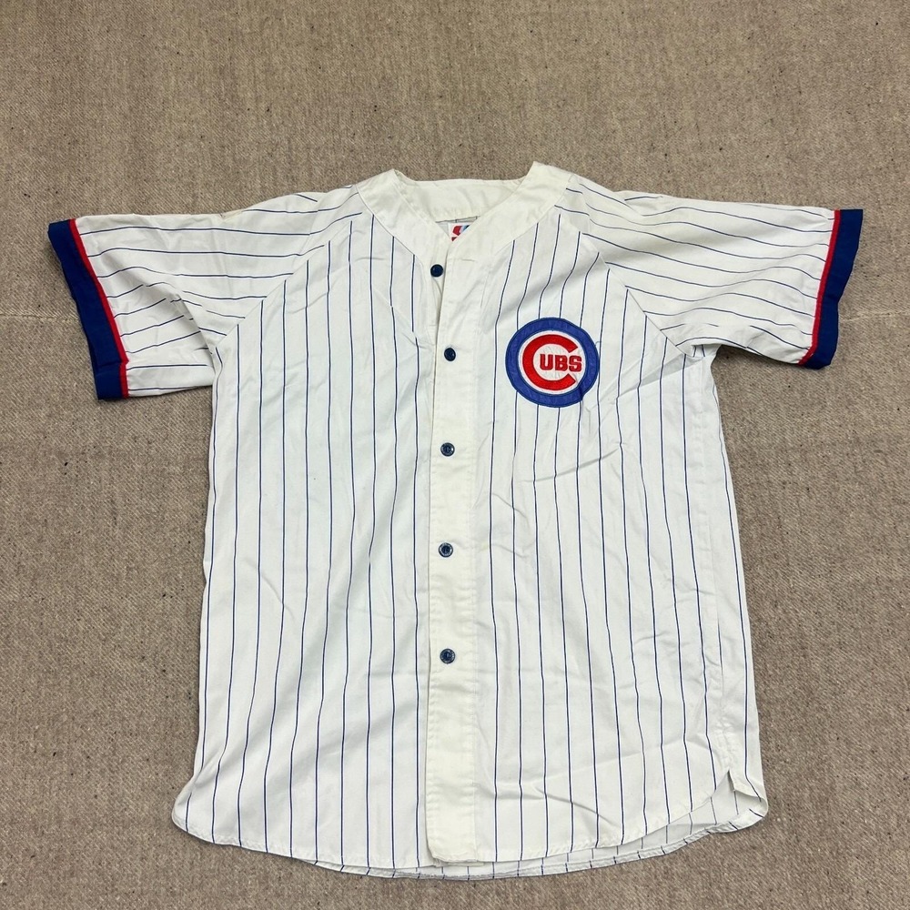 Vintage Chicago Cubs Jersey mens XL White 1990s Starter
